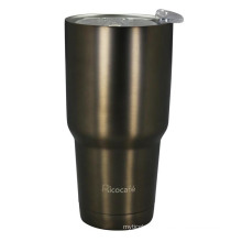 Travel Stainless Steel Vacuum Auto Mug Green 30oz as Professional as Yeti